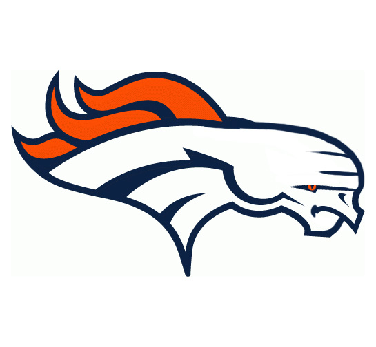 Denver Broncos Manning Face Logo iron on transfers